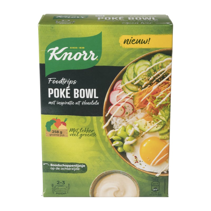 Knorr foodtrips - poke bowl - 258 g