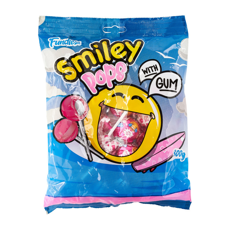 Fundiez smiley lolly’s – 300 g 