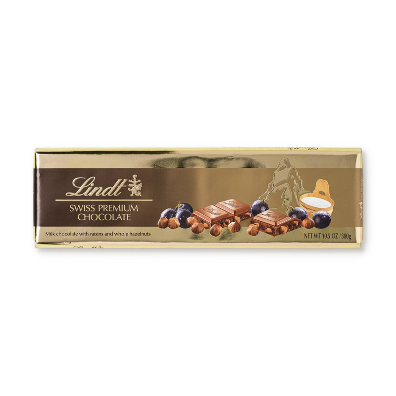Lindt gold rozijn hazelnoot - 300 g