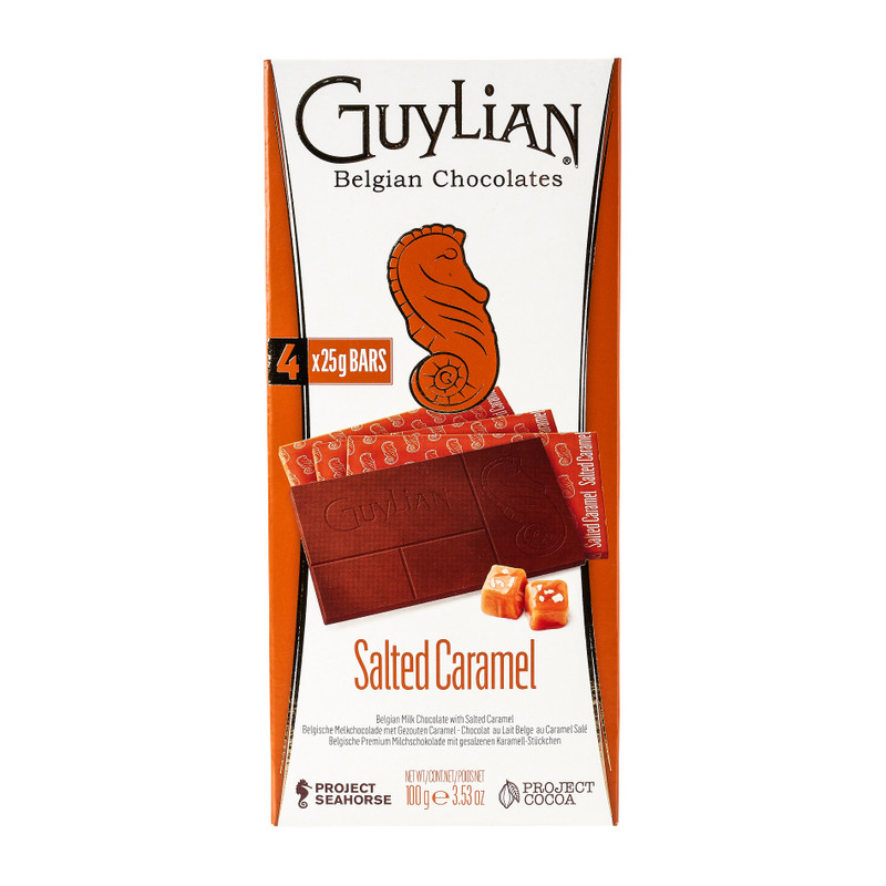 Guylian chocolade – gezouten caramel – 100 g 