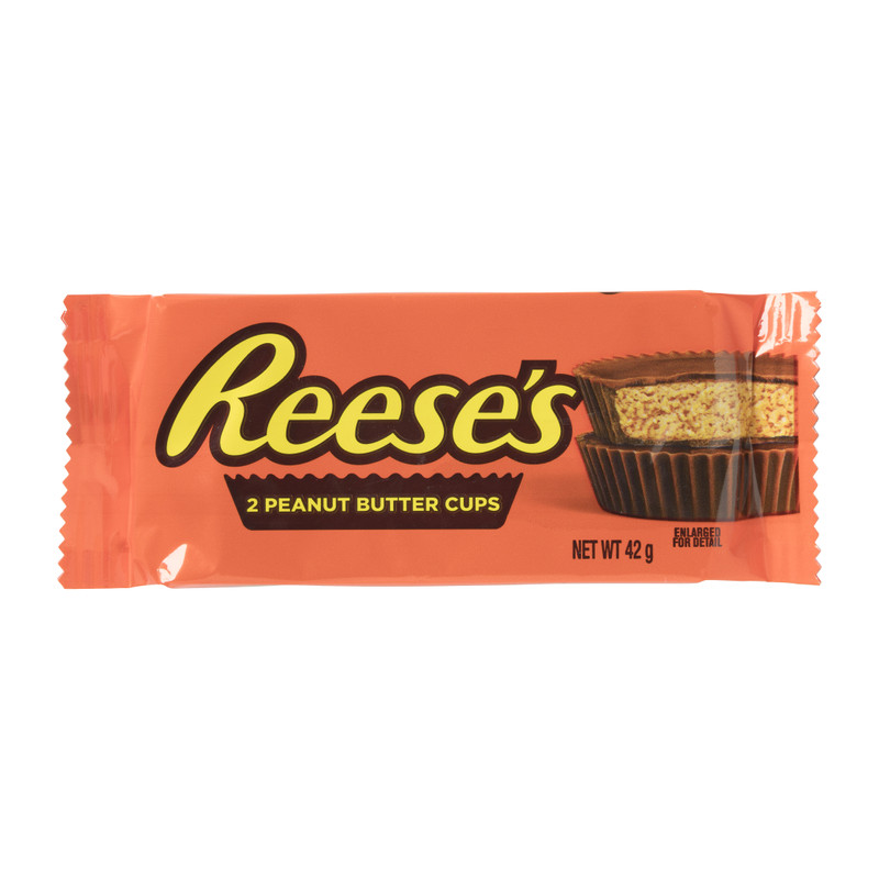 Reeses pieces - peanut butter cups - 42 gram