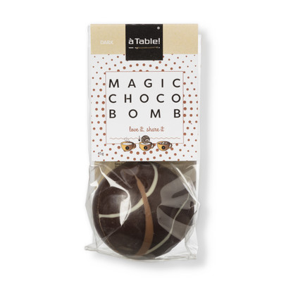 Magic chocobom - chocolade puur - 45 gram 