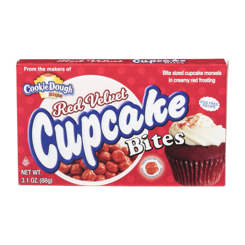 Cupcake bites - red velvet - 88 g