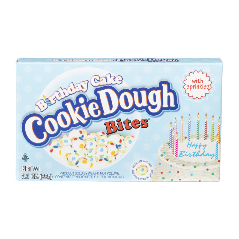 Cookie dough bites - birthday cake - 88 g