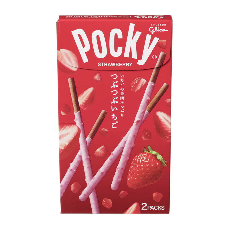 Pocky - aardbei - 55 gr