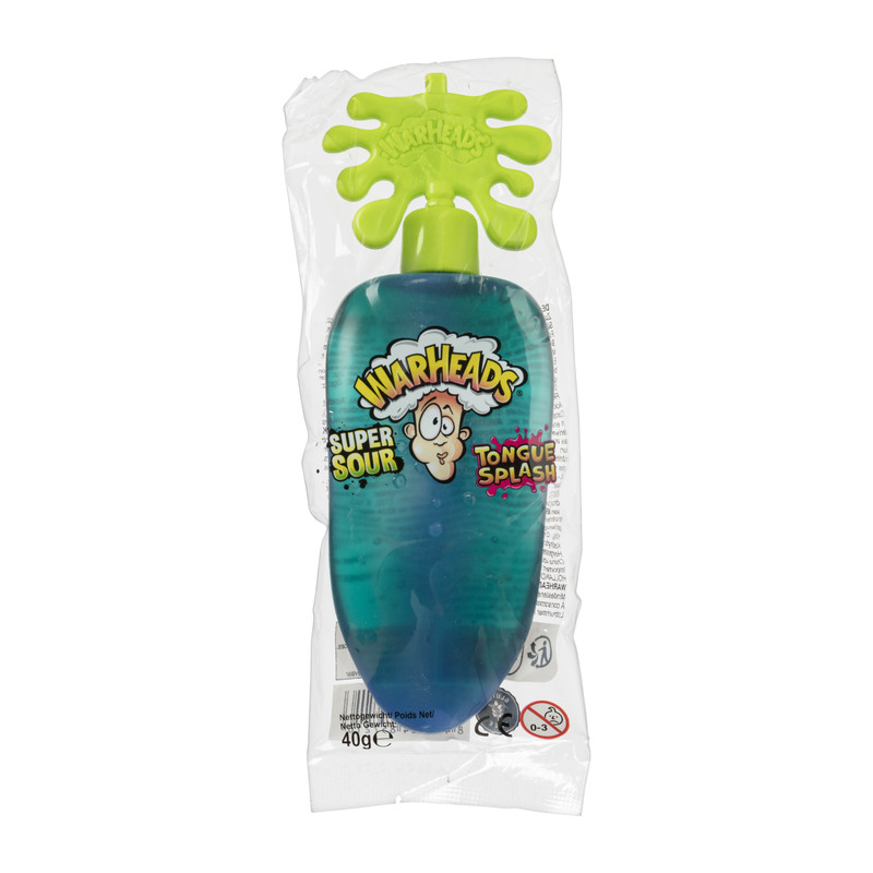 Warheads tong splash - 40 gram - diverse varianten