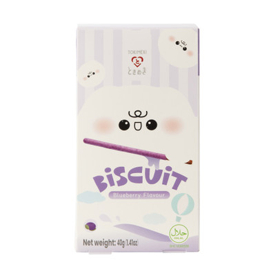 Biscuit stick tokimeki - bosbes - 40 gram