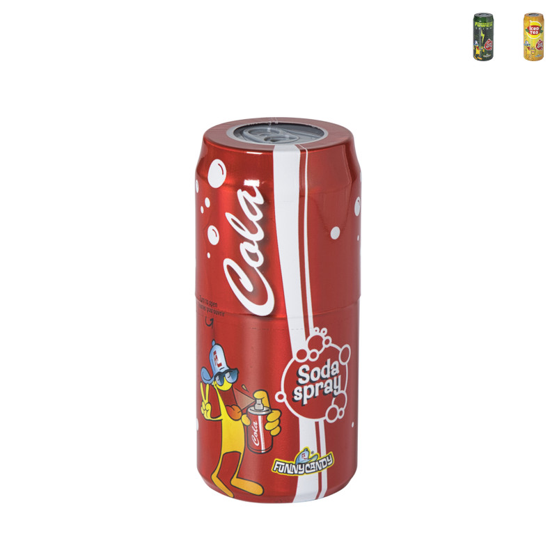 Snoep in sprayvorm - diverse varianten - 68 gram