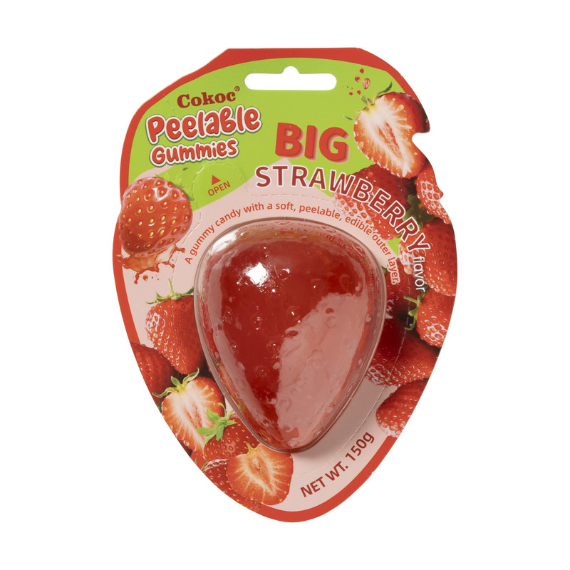 Big peeling candy white aardbei - 150 gram
