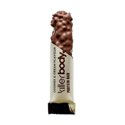 Killerbody cookies and cream proteine bar - 40 gram