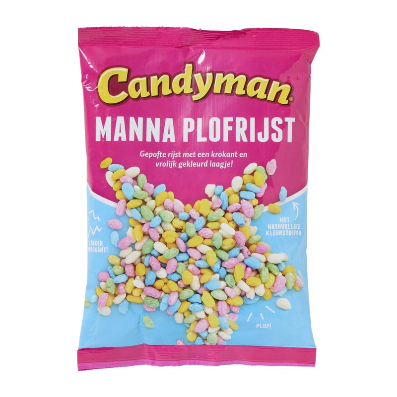 Candyman manna plofrijst - 200 gram