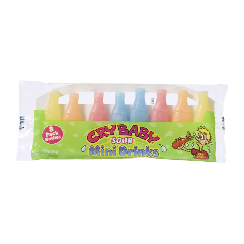 Sour wax candy bottle - 79 gram 