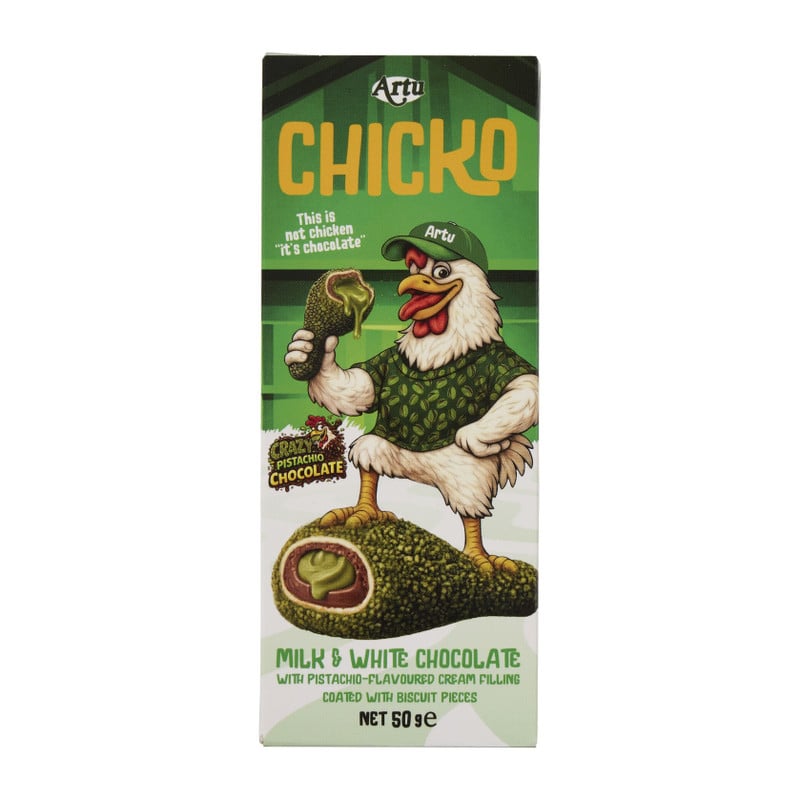Chicko crunchy crispy chicken - pistachio - 50 gram 
