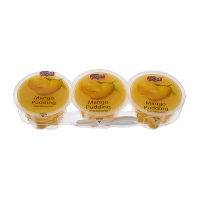 Pudding fruit - mango - 3x65 gram