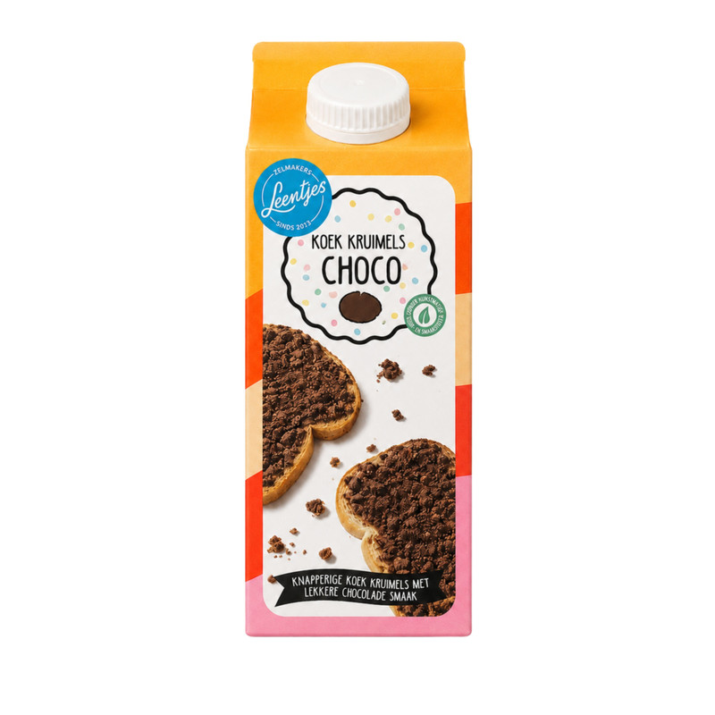Leentjes koek kruimels choco - 200 gram