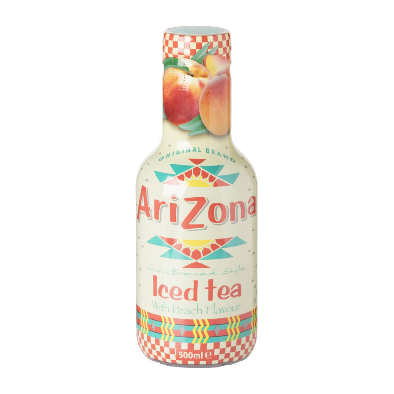 Arizona peach iced tea - 500 ml