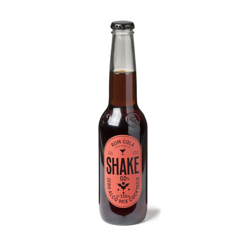 Shake rum cola - 0% alcohol - 330 ml 