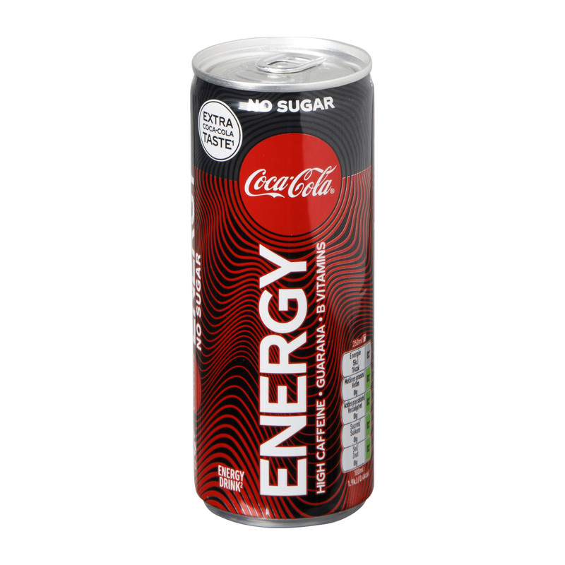 Coca cola energy - cherry sugar - 250 ml 