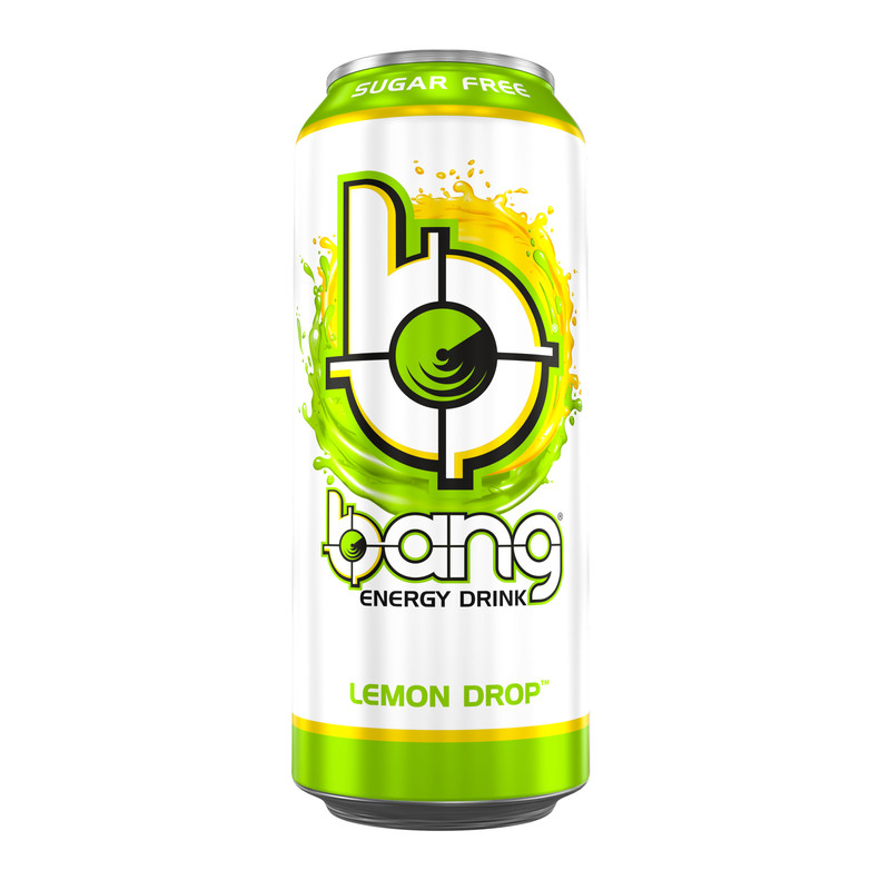 Bang energy drink suikervrij - lemon drop - 500 ml