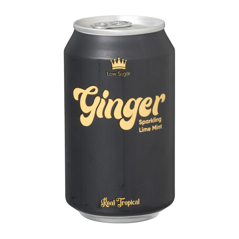 Ginger drink - lime mint - 330 ml