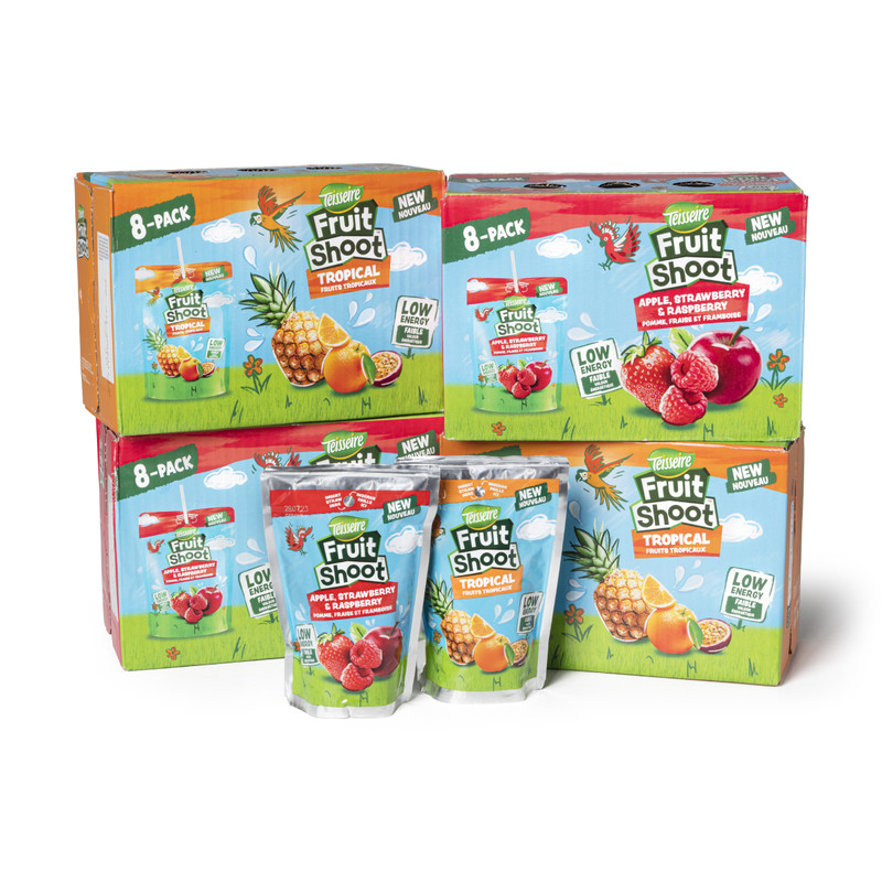 Fruitshoot appel/aardbei/framboos - 8 stuks - 200 ml