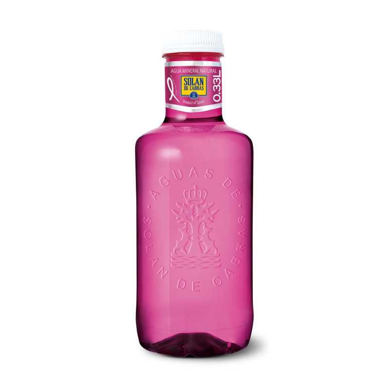 Solan de cabras water - Pink Ribbon - 330 ml