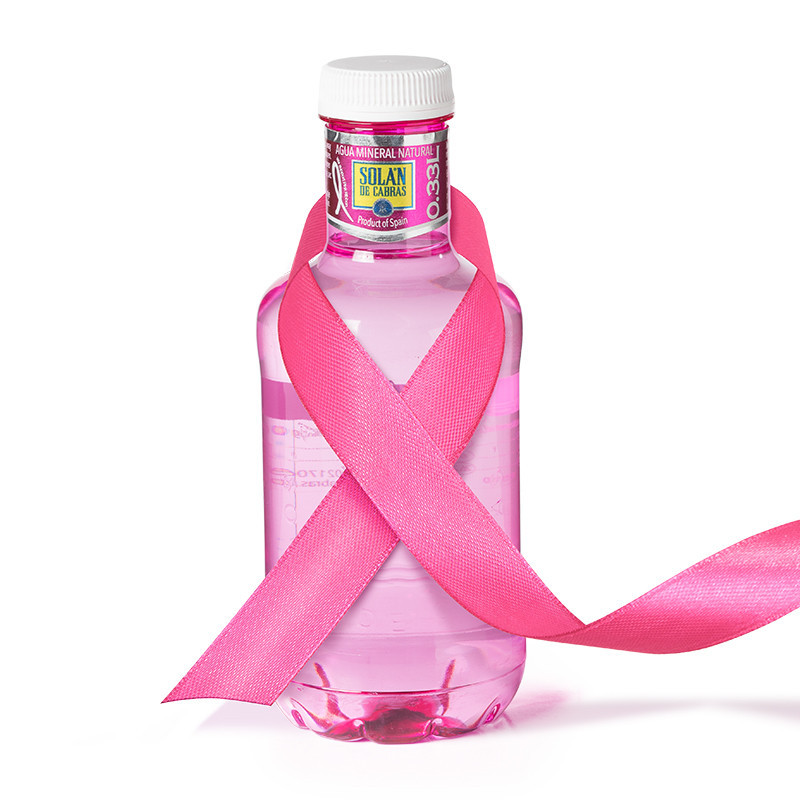 Solan de cabras water - Pink Ribbon - 330 ml