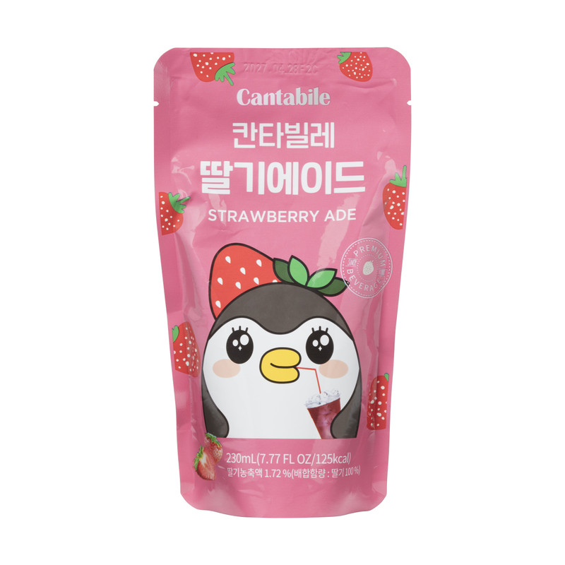 Cantabile - aardbei - 230 ml