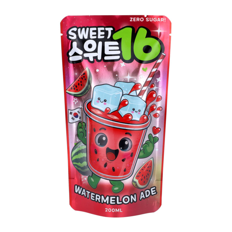 Sweet16 watermelon pouch drink ADE - 200 ml