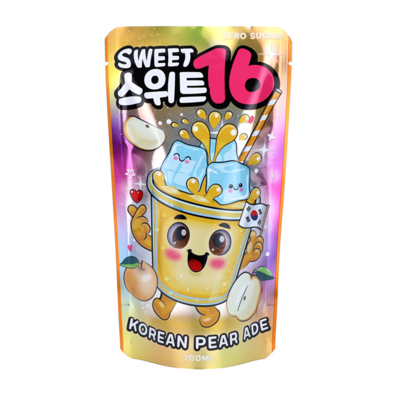 Sweet16 korean pear pouch drink ADE - 200 ml