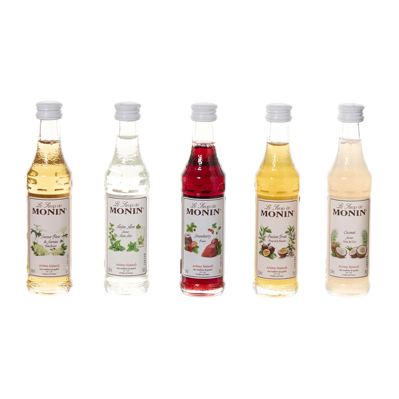 Monin cocktail siropen - set van 5