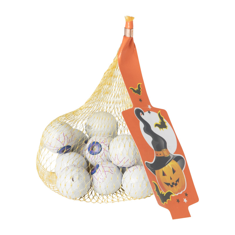 Halloween chocolade - oogballen - 100 g