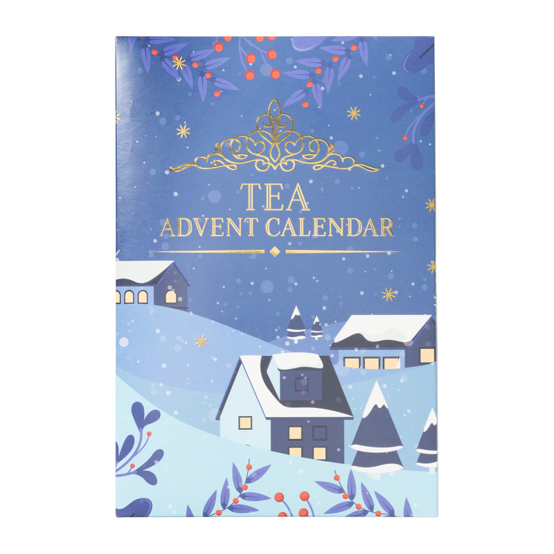 Adventskalender thee - blauw