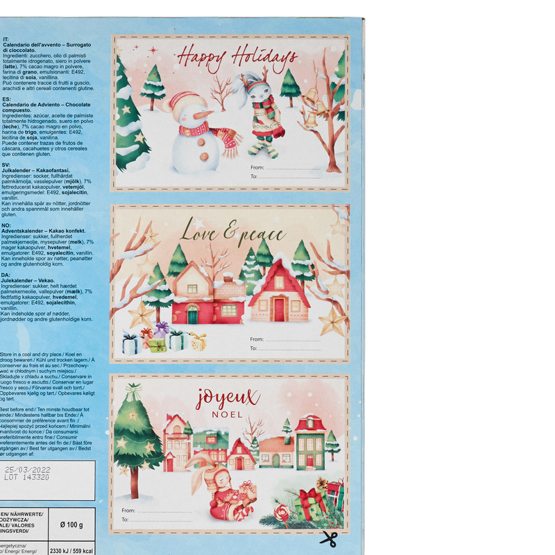 Adventskalender - bunny santa