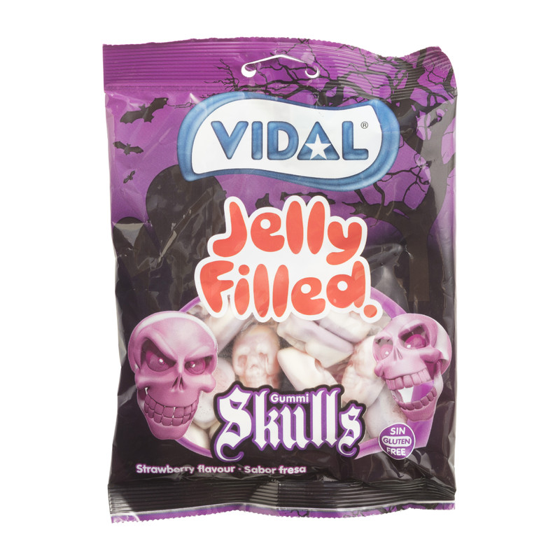 Halloween snoep - skulls - 100 g