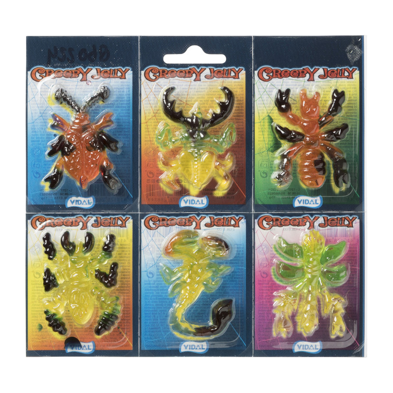 Halloween snoep - creepy jelly - 6pack
