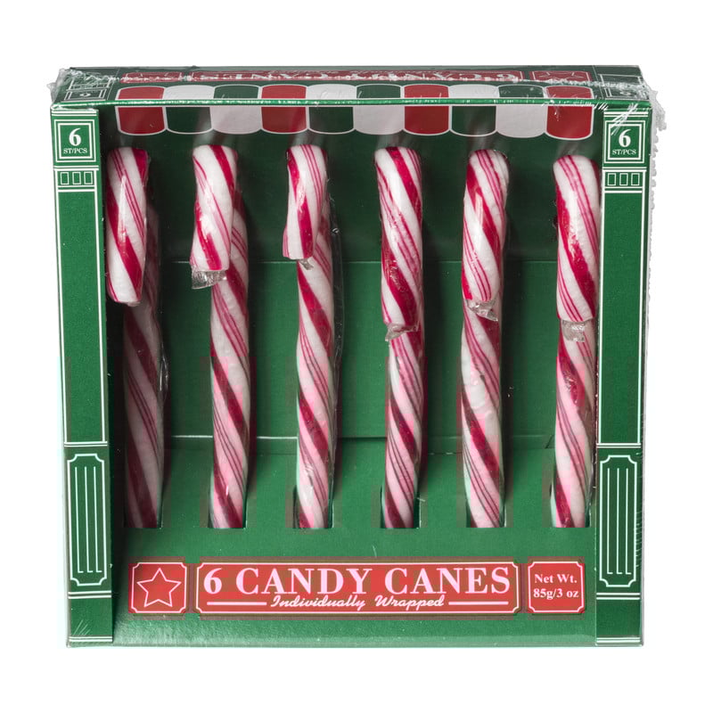 Candy canes - 6 stuks