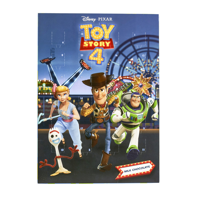 Adventskalender met chocolade -  Toy Story 4 - 50 g 