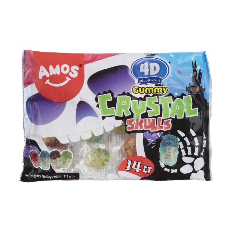 Gummy skulls - 112 gram