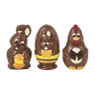 Chocolade paasfiguren - set van 3 - 165 gram