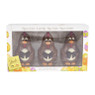 Chocolade kippen - set van 3 - 165 gram