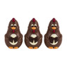 Chocolade kippen - set van 3 - 165 gram