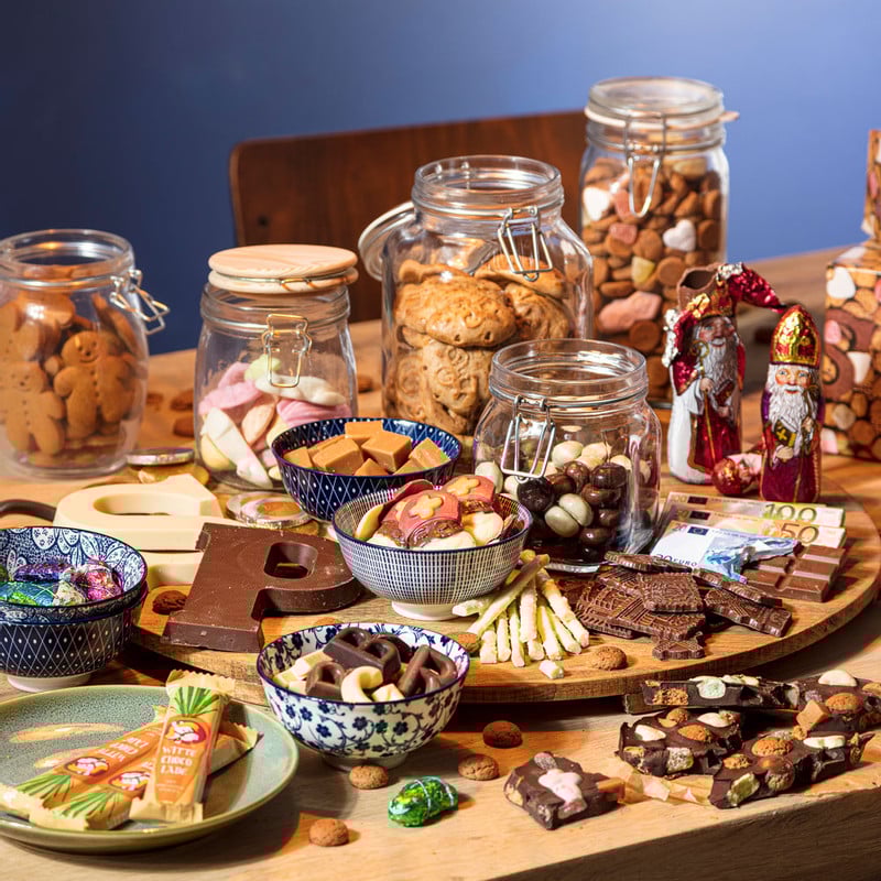 Lettertjes mix - chocolade - 150 g