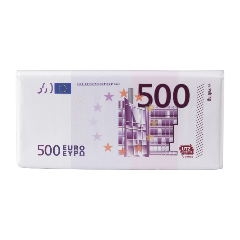 Eurobiljet melkchocolade - 100 gram