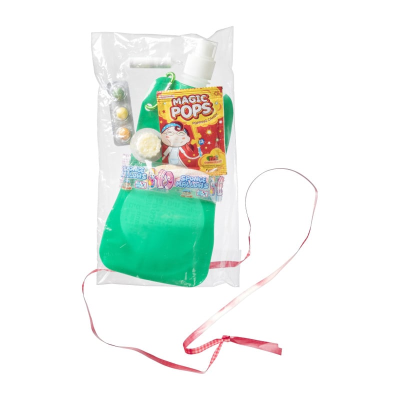 Soft waterfles met snoep - diverse kleuren