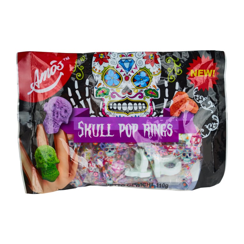 Skull pop rings - 110 g