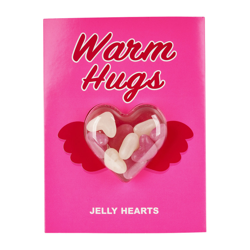 Valentijnskaart met snoep - diverse varianten - 23 g