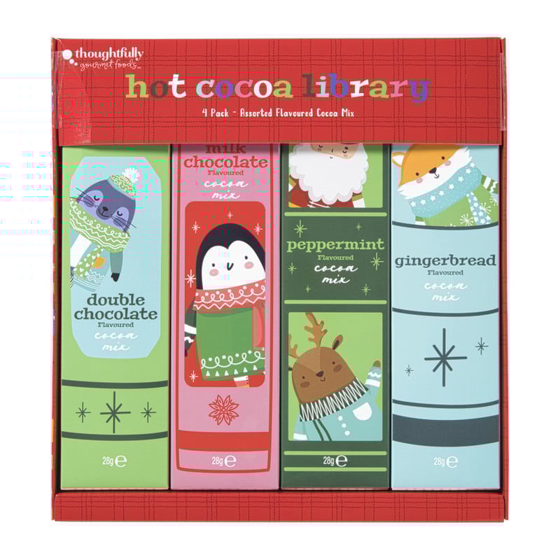 Warme chocolademelk smaken mix - set van 4