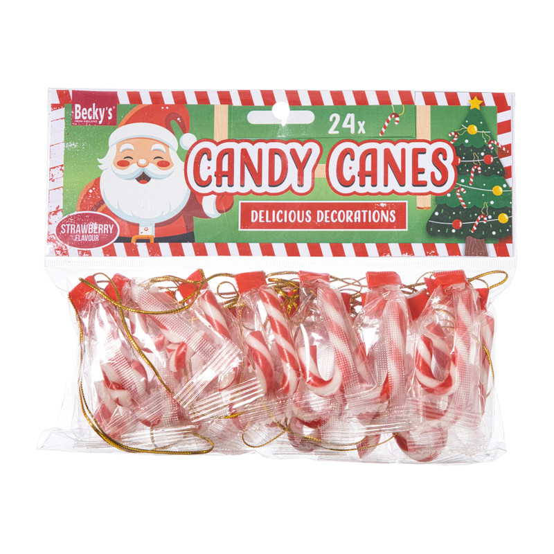 24 candy canes