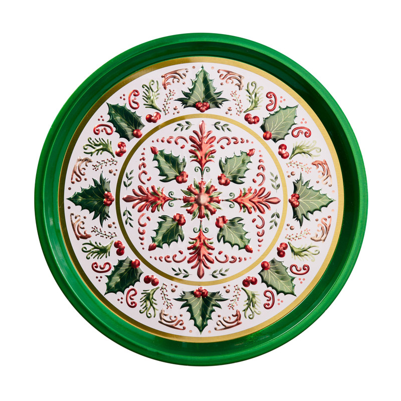 Koekjestrommel kerst - multikleur - 340 gram 